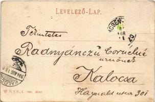 1904 Trencsénteplic, Trencianske Teplice; látkép / general view (Rb)