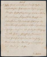 1864 Bath, Gosztonyi Beatrix (1838-1890), a Hölgyvilág levelezőjének levele