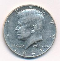 Amerikai Egyesült Államok 1965. 1/2$ Ag Kennedy T:2  USA 1965. 1/2 Dollar Ag Kennedy C:XF Krause KM#202a