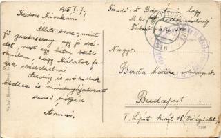 1915 Sarajevo, Ostbahn-Linien / Istocna pruga + "M. kir. 30. népfölkelő parancsnokság II. hadtá...