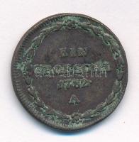 Csehország / Történelmi tartomány 1782A 1gr Cu T:2,2- patina Bohemia 1782A 1 Groeschl Cu C:XF,VF patina Krause KM#818