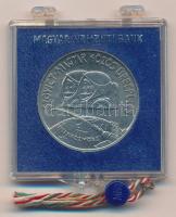 1980. 100Ft Ni "Szovjet-magyar közös űrrepülés" plombált MNB tokban T:BU Adamo EM61