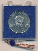 1980. 100Ft Ni "Szovjet-magyar közös űrrepülés" plombált MNB tokban T:BU Adamo EM61