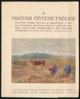 1934 A magyar őstehetségek kiállítási prospektusa, kihajtható, Bp., Athenaeum-ny.