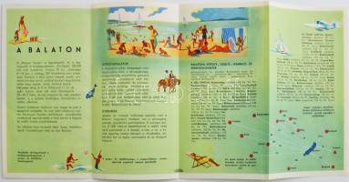 cca 1930-1935 Berény Róbert (1887-1953)-Bortnyik Sándor (1893-1976): Balaton prospektus. Bp., M. Kir...