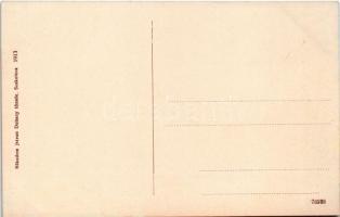 Szakolca, Skalica; Fő tér és templom. Nikodem István kiadása 1913 / main square, church