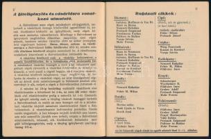 1928 Polgári Gazdasági Szövetkezet Tájékoztató és Cégnévjegyzéke, 1928. Karácsony, Bp., Hellas-ny., ...