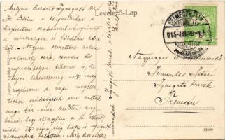 1915 Selmecbánya, Schemnitz, Banská Stiavnica; Bányászati és erdészeti főiskolai paloták. Joerges 19...