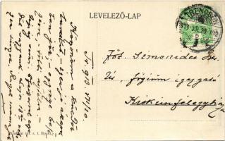 1913 Pöstyén, Pistyan, Piestany; Hársfa szálloda / Hotel Linde