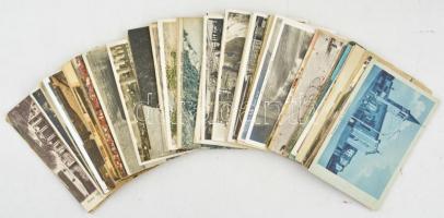 Kb. 100 db RÉGI olasz város képeslap vegyes minőségben / Cca. 100 pre-1945 Italian town-view postcar...