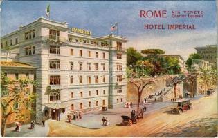Roma, Rome; Via Veneto, Hotel Imperial