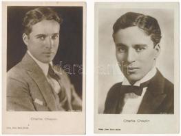 Charlie Chaplin - 2 db régi képeslap / 2 pre-1945 postcards