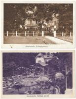 Balatonlelle, Fabinyi penzió - 2 db régi képeslap