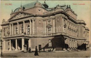 1910 Fiume, Rijeka; Teatro Comunale / theatre
