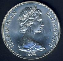 Man-sziget 1974. 1C Ag "Churchill" T:BU