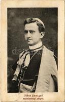 1914 Mikes János gróf szombathelyi püspök. Divald Károly fia / Hungarian bishop (EK)