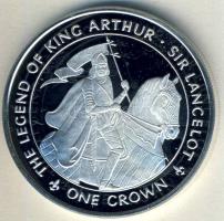 Man-sziget 1996. 1C Ag "Artúr király" T:PP