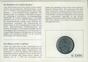 NDK 1975. 10M "Varsói szerződés" érmés borítékon, NSZK bélyeggel, alkalmi bélyegzővel T:1