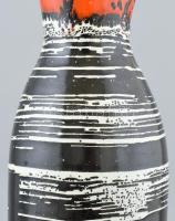 Jelzés nélkül: Retró kerámia váza, hibátlan, m: 38 cm