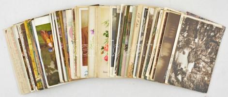 Kb. 115 db RÉGI történelmi magyar és külföldi város és motívum (újévi, karácsonyi és húsvéti üdvözlő...