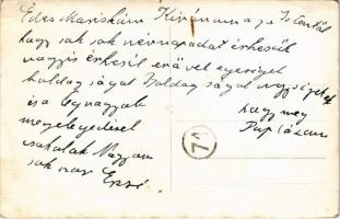 Arad, Római katolikus templom, utca, villamosok, üzletek / Biserica / church, street, trams, shops. ...