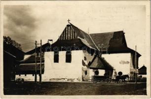 Késmárk, Kezmarok; Evangélikus fatemplom 1717-ből. Zipser Heimat 21. 1929. / Lutheran wooden church