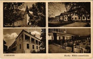 1942 Visegrád, Horthy Miklós szanatórium, belső (fa)