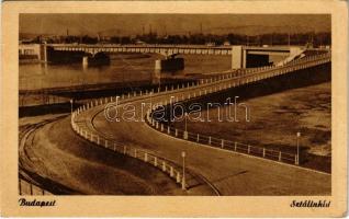 1954 Budapest, Sztálin híd. Képzőművészeti Alap (EK)