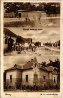1936 Rétság, strandfürdő, Kossuth Lajos utca, M. kir. csendőrlaktanya (EK)