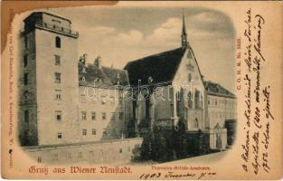 Wiener Neustadt, Bécsújhely; Theresien Militär Academie / military academy (fl)
