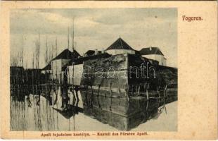 1911 Fogaras, Fagaras; Apafi fejedelem kastélya. Wazek Adolf kiadása / Kastell des Fürsten Apafi / castle (fl)