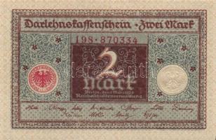 Német Birodalom / Weimari Köztársaság 1920. 2M (19x) T:I