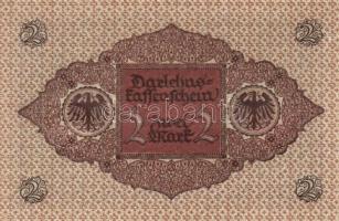 Német Birodalom / Weimari Köztársaság 1920. 2M (19x) T:I