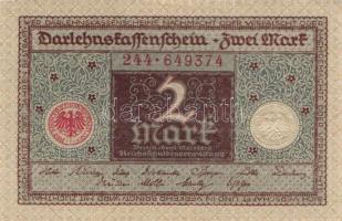 Német Birodalom / Weimari Köztársaság 1920. 2M (19x) T:I