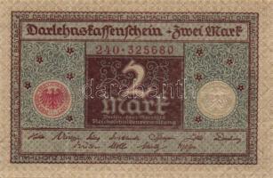 Német Birodalom / Weimari Köztársaság 1920. 2M (19x) T:I
