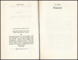 Szerb Antal: Utas és holdvilág. Bp., 1980, Magvető. Kiadói egészvászon-kötés, kiadói papír védőborít...