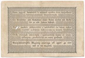 1849. 2Ft "Kincstári utalvány" "GQ 26013" T:III ly. Adamo G108