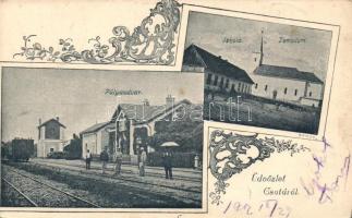 Csata with railway station