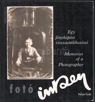 Fotó Inkey. Egy fényképész visszaemlékezései. / Memories of a Photographer. Szerk.: Kincses Károly. Bp., 1993., Pelikán-Magyar Fotóművészek Szövetsége. Magyar és angol nyelven. Gazdag fekete-fehér fotóanyaggal illusztrált. Kiadói papírkötés, a borítón gyűrődésekkel.