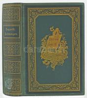 William Hogarths Zeichnungen. Nach den Originalen in Stahl gestochen. Mit 1 Portrait u. 91 Tafeln. Mit der vollständigen Erklärung derselben v. G.C. Lichtenberg. Stuttgart, 1882. Rieger., 603p. Rengeteg acélmetszetű táblával. Aranyozott egészvászon kötésben