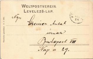 Kovászi, Kovaszinc, Covasint; látkép, magyar címer / general view, Hungarian coat of arms (Rb)