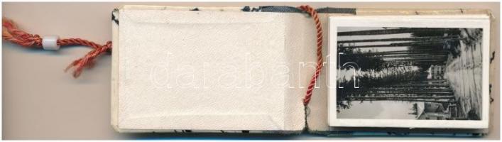 Borszékfürdő, Baile Borsec; nem képeslapos mini leporello 20 képpel / non-postcard mini leporello wi...