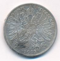 Ausztria 1913. 2K Ag "Ferenc József" T:2-,3 ph.
Austria 1913. 2 Corona Ag "Franz Jos...