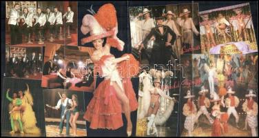 1986 Bp., Moulin Rouge fesztivál színes prospektus