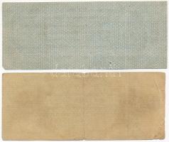 Orosz Polgárháború / Szibéria és Urál / Ideiglenes Szibériai Igazgatás 1919. 25R + 50R T:III,III- sz...