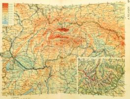 1934 ÁTI kisatlasz. Földrajzi leírás, statisztikai adatok, 56 sokszínű és 155 szövegközti térkép, né...