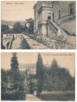 Tivoli, Villa dEste - 2 pre-1945 postcards