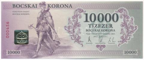 Hajdúnánás 2012. 10.000K Bocskai Korona - Gyalogos hajdú 000456 sorszámmal T:I,I-