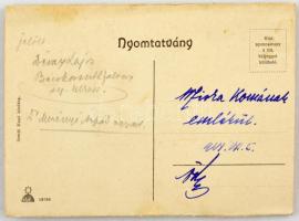 Dunaföldvár - képeslapfüzet 5 régi képeslappal (Somló Manó üzlete és saját kiadása, Erzsébet tér, Rá...