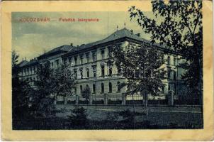1911 Kolozsvár, Cluj; Felsőbb leányiskola / girl school (EK)